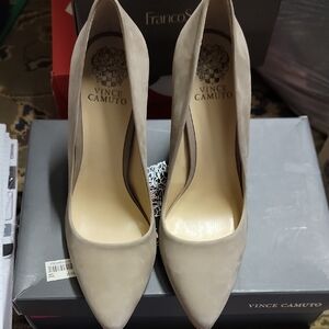 Vince Camuto Women's Beige Heels